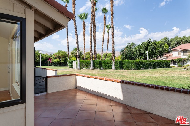 Front Patio with Mountain View