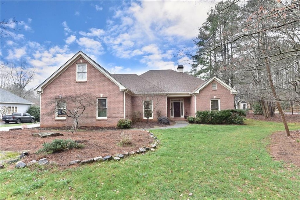Amazing brick front lake view home!