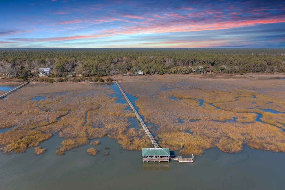 Ariel View Dock