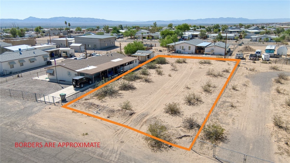Aerial view of residential area with property parc
