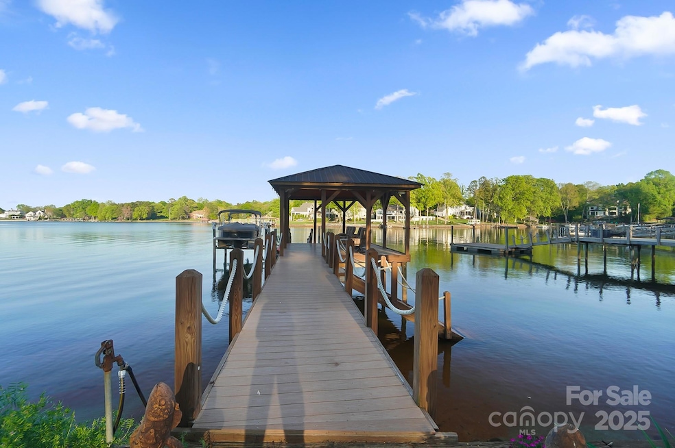 Covered dock offers yet another place to enjoy the amazing lake views!