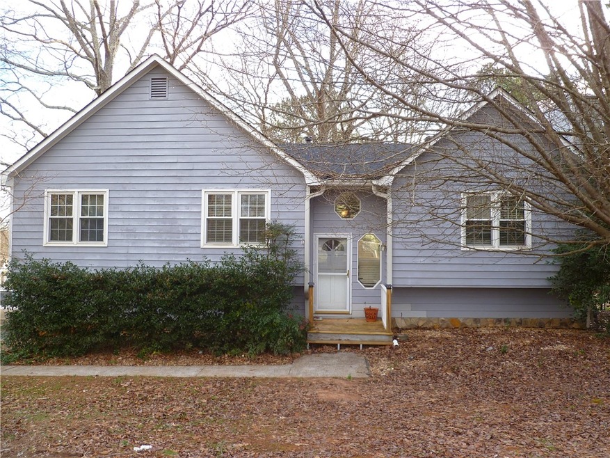 Front of home.