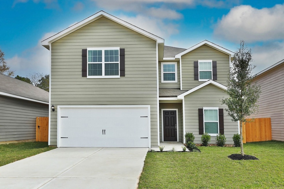 This is an example of the Driftwood floor plan that is to be built at 23028 Shakespeare Dr. in Williams Trace. This is set to be completed July 2022