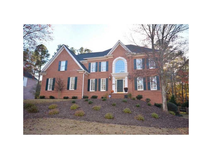 Exterior Front. Three sides brick near the cul-de-