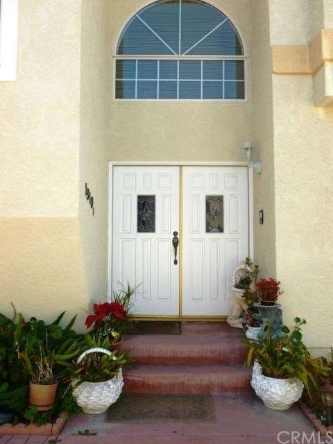 Front double doors