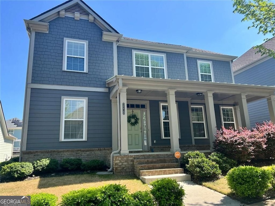 Craftsman-style house with a porch