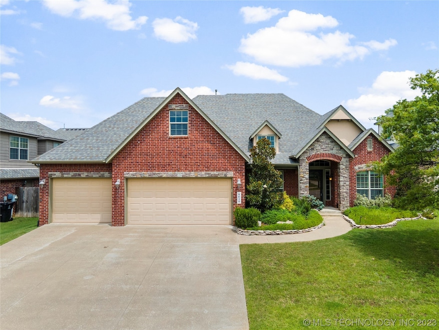 Heated driveway and heated front walkway to door