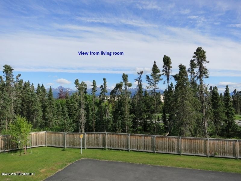 View from deck