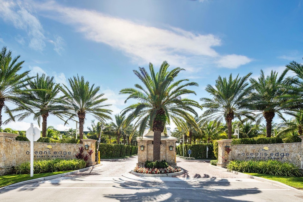 Oceans Edge Resort Entrance