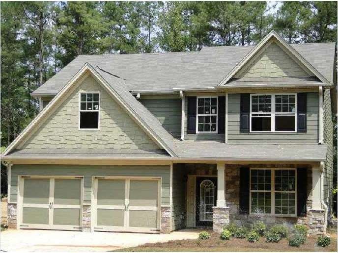 Exterior Front. Magnolia Plan located on lot 8 in 