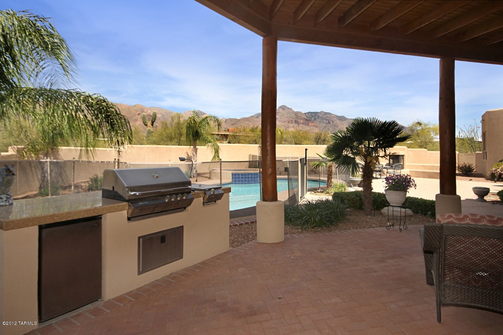 Rear Yard W/Covered Patio & Mtn Views