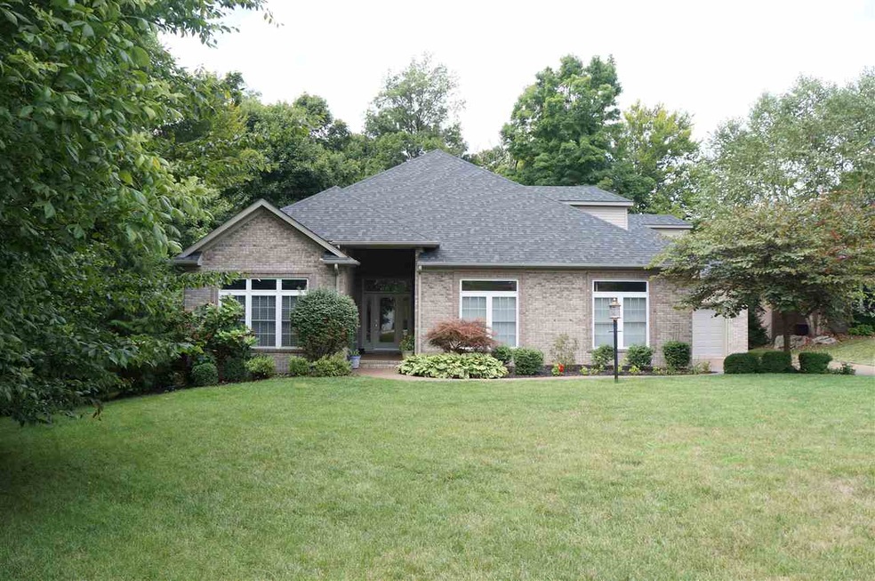 Located on a 1.8 acre lot on a cul-de-sac in River