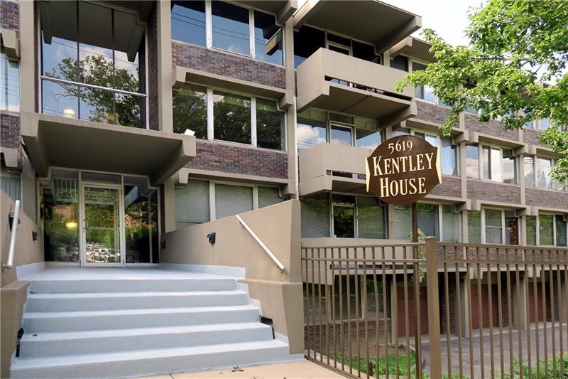 Kentley House front entrance.
