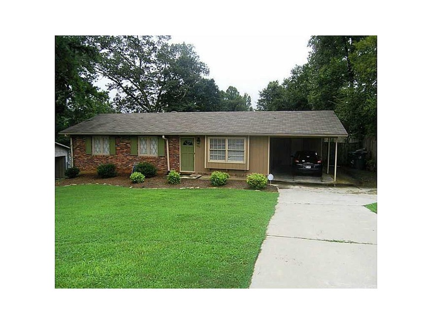 Exterior Front. This brick home has room for all w