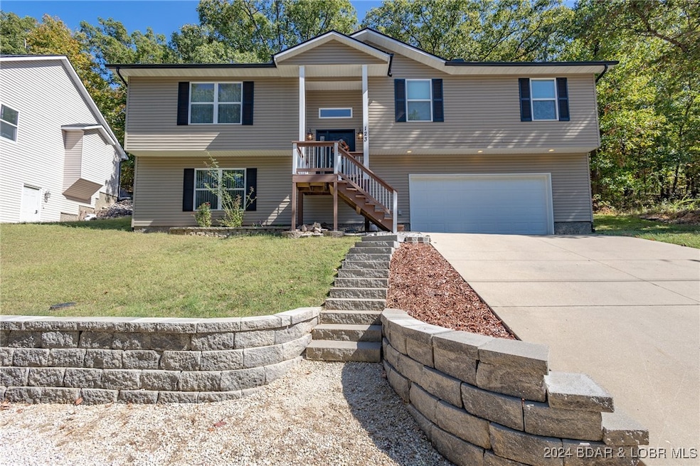 Front of home.