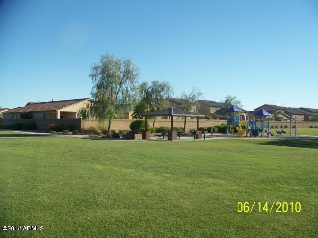 Area immediately behind the Home