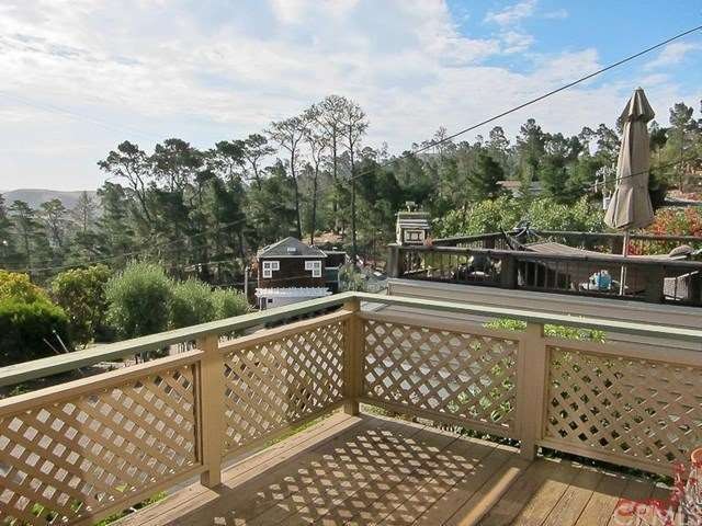 View from the deck, looking southwest