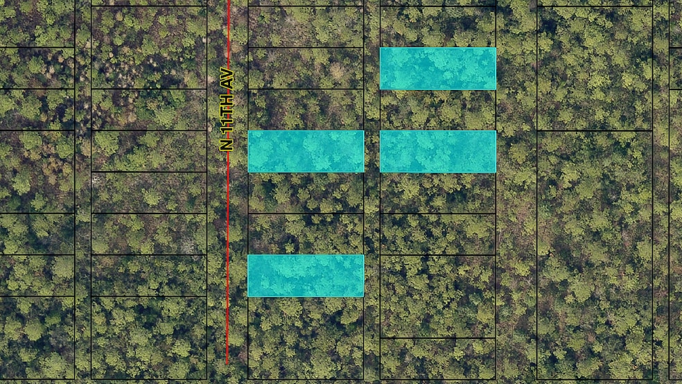 4 lots totaling 0.64 acres