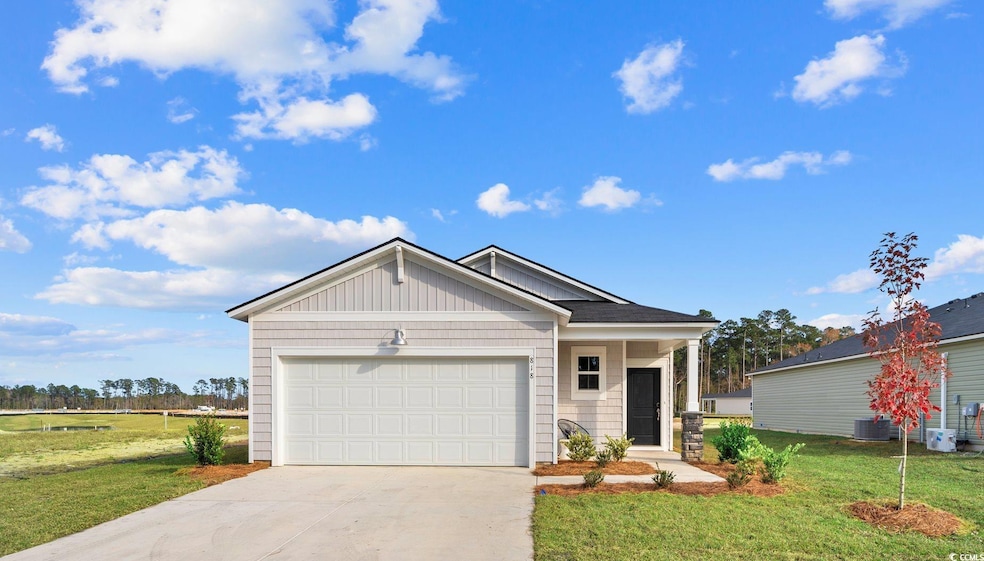 View of front of house featuring central AC unit, 