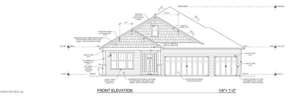 216 Michael Drive - Front Elevation