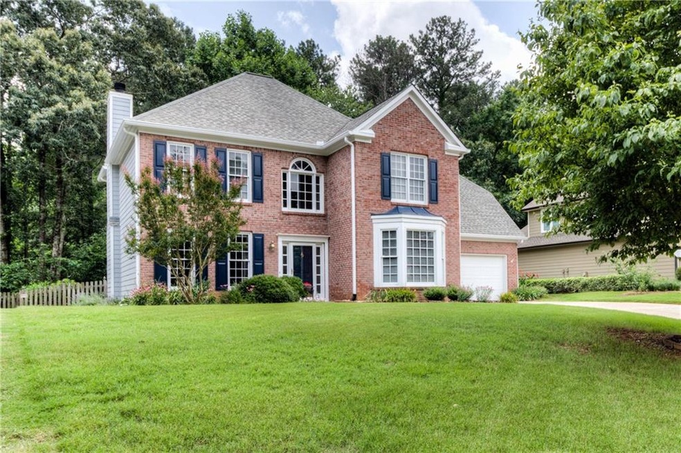 Traditional Brick Front Home