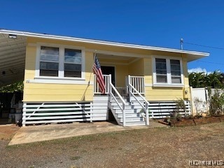 Charming home with inviting porch foyer.  You won'
