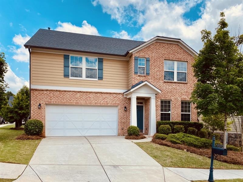 Gorgeous brick and siding Craftsman