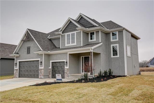 Brand new 2 Story home located on corner lot.