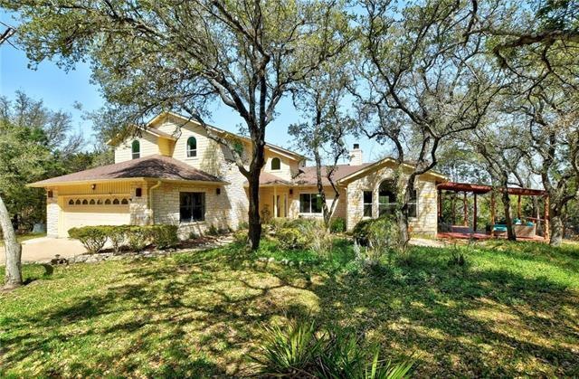 Hill country paradise on approximately 1.5 acres with views for miles.