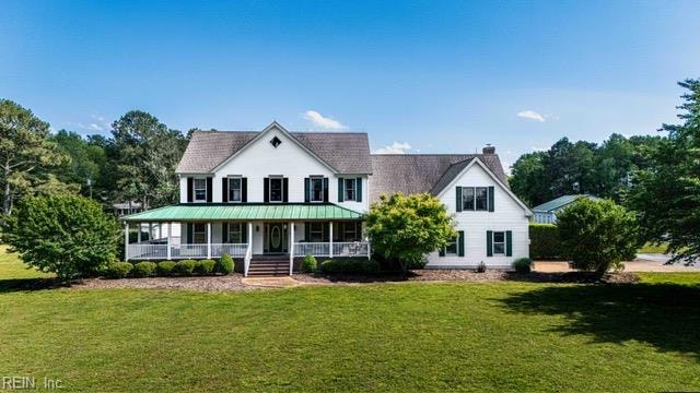Front yard view of home
