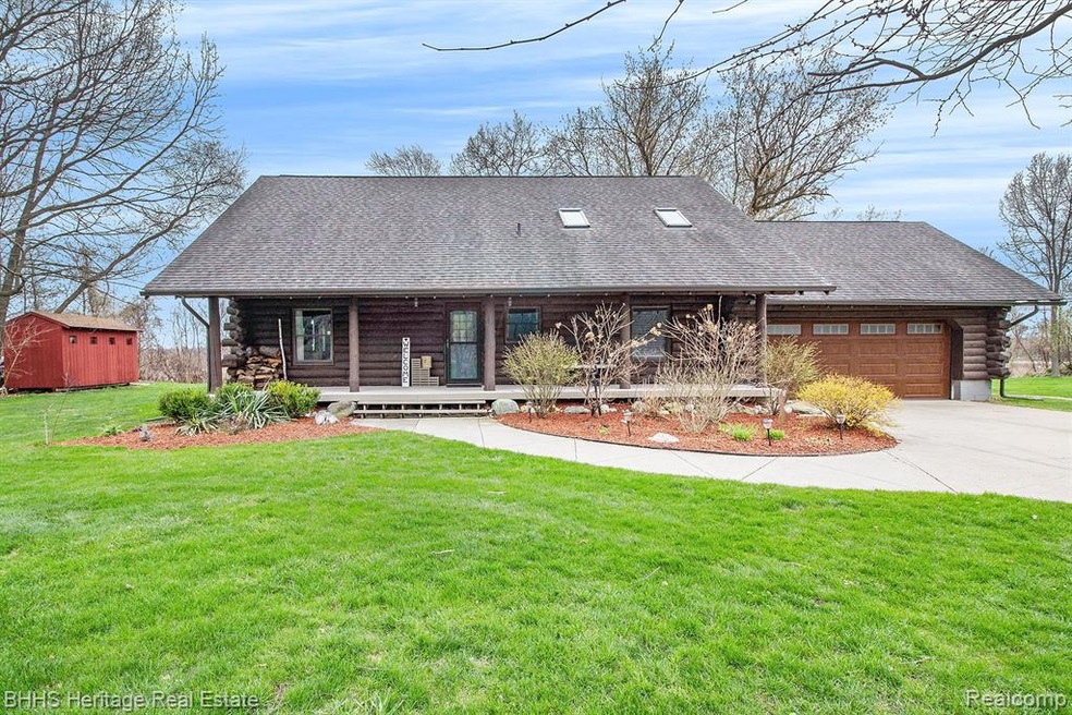 Come see this magnificent authentic log home!