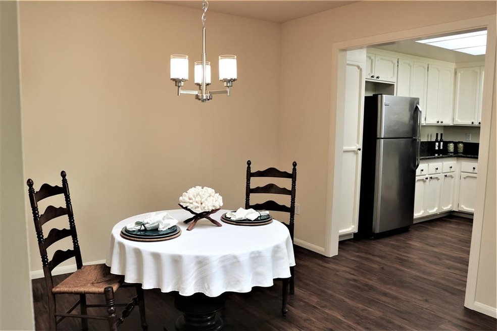 Large dining room for entertaining