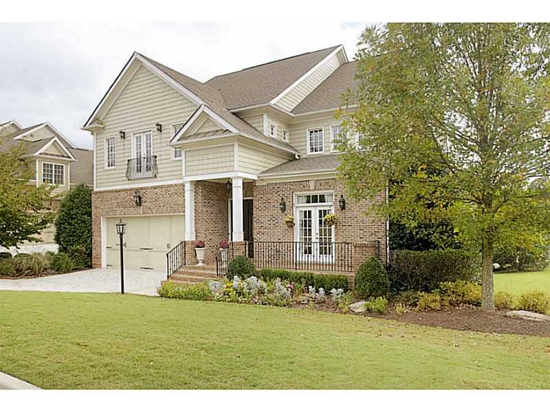 Exterior Front. Corner lot means more windows, and