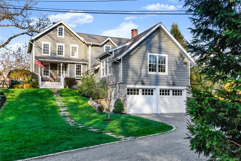Welcome to 19 Grove Point Road, in Westport's cove