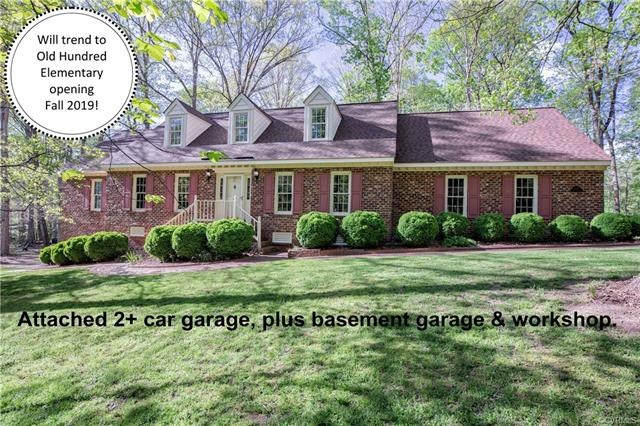 Private 2 acre lot that backs to Hallsley.  Super 