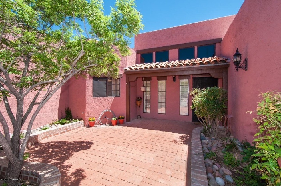 front courtyard