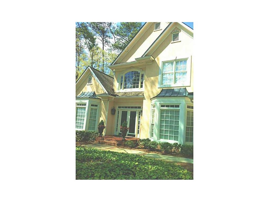 Exterior Front. Stately entrance.