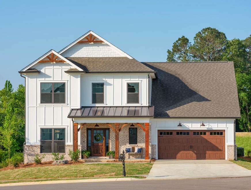 Stock Photo Home under construction