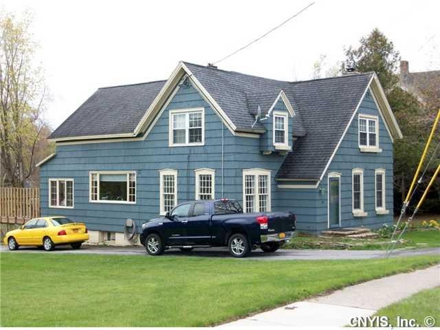 Exterior Front. Large home with over 2200 sq ft ma