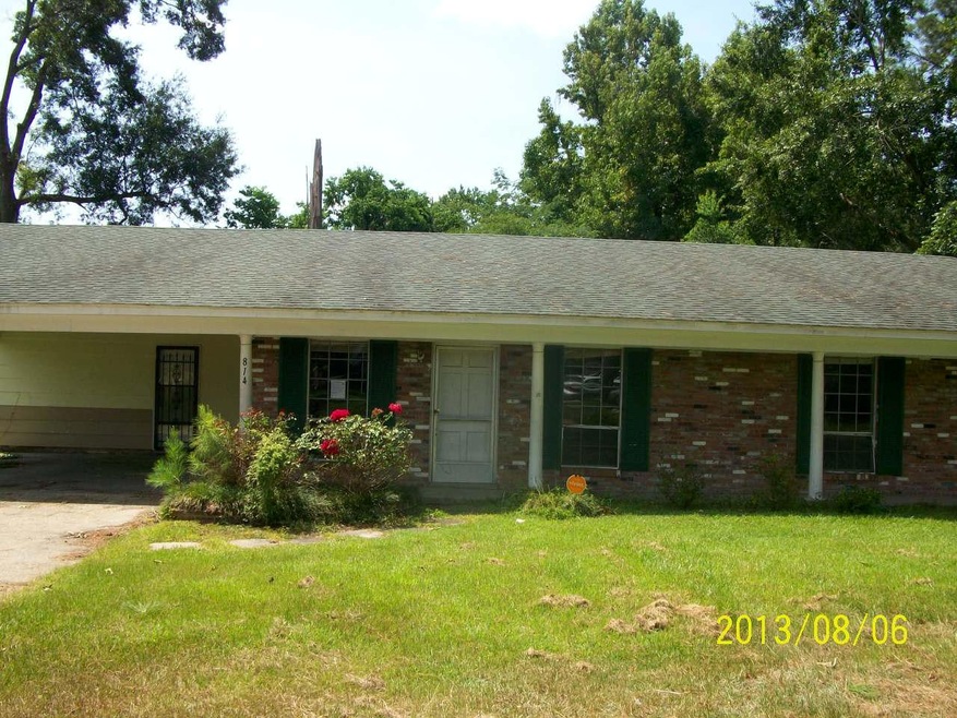 Front view of house