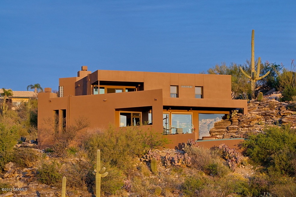 Rear View of Home