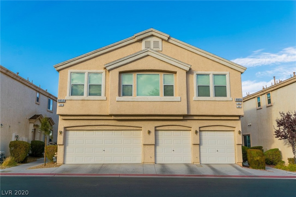 Left unit with the two car garage.