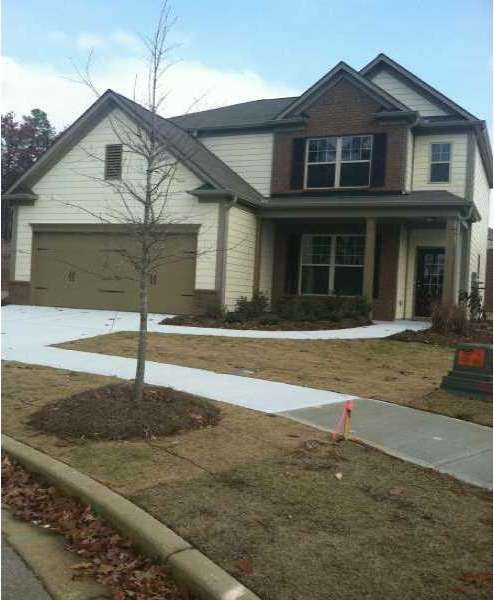 Exterior Front. Not actual home - Miller elevation