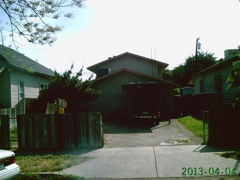 Building and one of the carports.