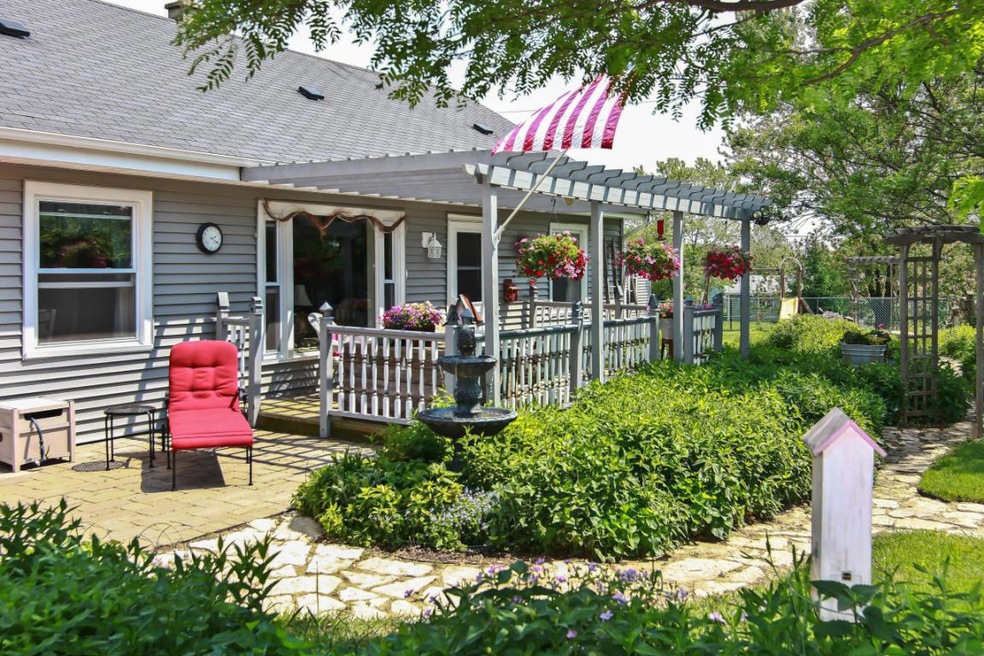 Stepping Stones and Private Pergola