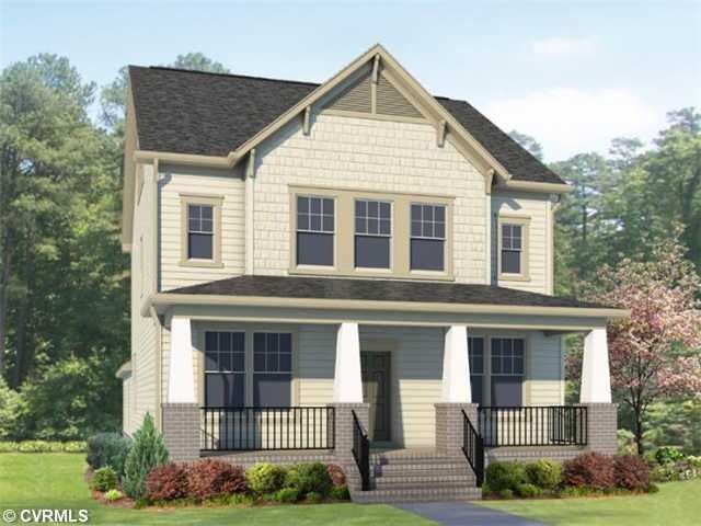 Exterior Front - The Garrett Floor Plan