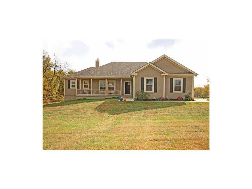 Perfectly placed ranch tucked onto this quiet, tre