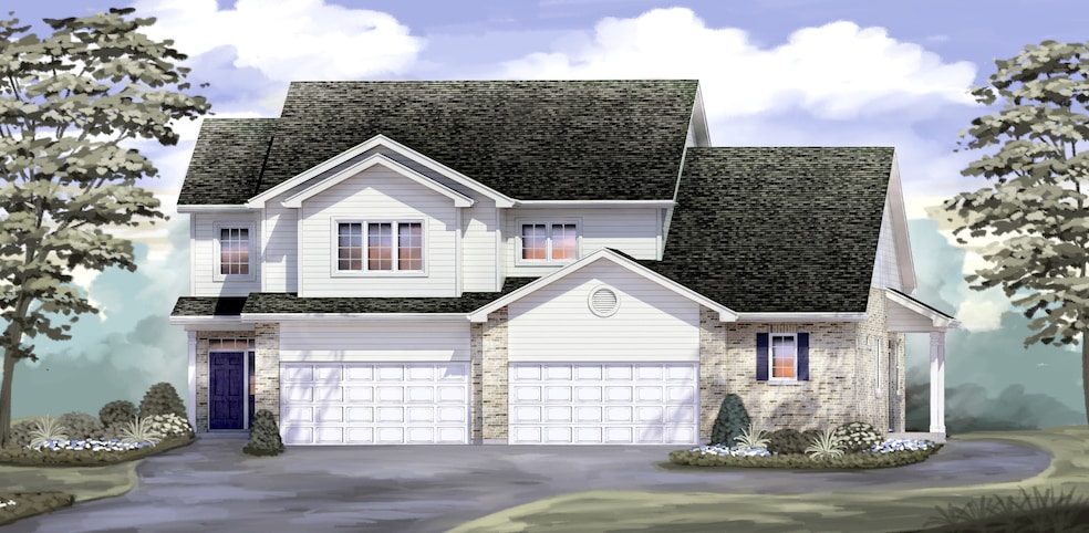 Leigh Creek of New Lenox~Duplex Townhomes~Avalon F