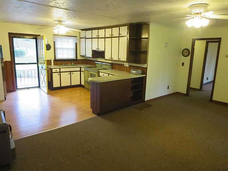 Kitchen. This is your view looking from the living