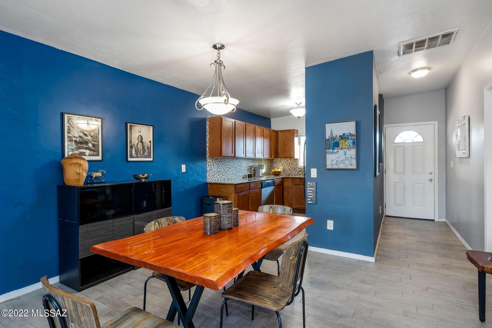 Open dining area